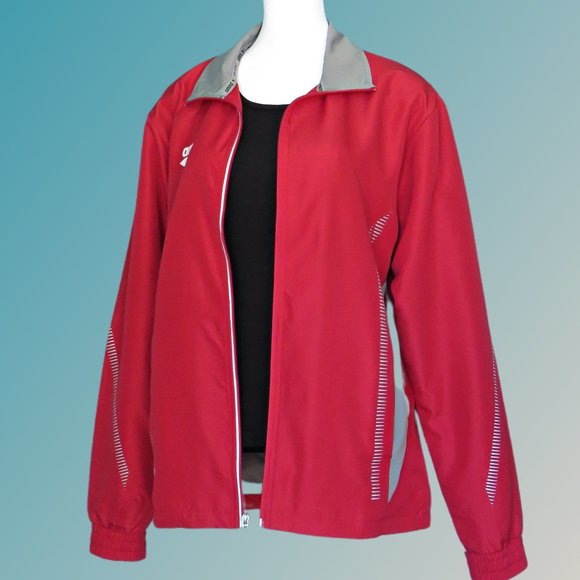 Wind Breaker Swim Jacket Arena Team Line Warm Up Jacket - Unisex - Picture 1 of 15